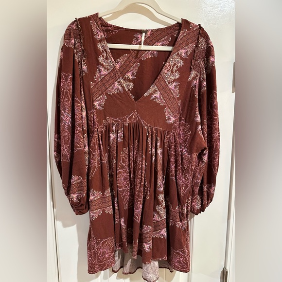 Free People Girl Talk Tunic - Large - Picture 3 of 8